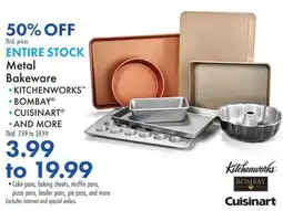 Boscov's ENTIRE STOCK Metal Bakeware offer