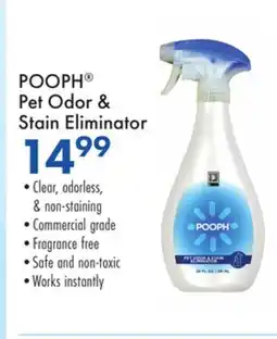 Boscov's POOPH Pet Odor & Stain Eliminator offer