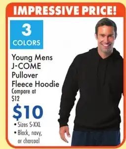 Boscov's J-COME Pullover Fleece Hoodie offer