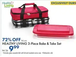 Boscov's HEALTHY LIVING 3-Piece Bake & Take Set offer