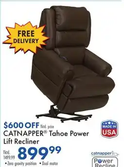 Boscov's CATNAPPER Tahoe Power Lift Recliner offer