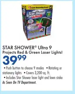 Boscov's STAR SHOWER Ultra 9 Projects Lights offer