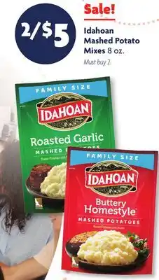 Family Dollar Idahoan Mashed Potato Mixes offer