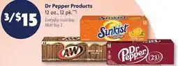Family Dollar Dr Pepper Products offer