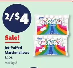 Family Dollar Jet-Puffed Marshmallows offer