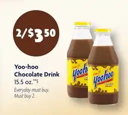 Family Dollar Yoo-hoo Chocolate Drink offer