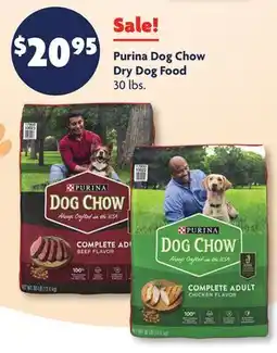 Family Dollar Purina Dog Chow Dry Dog Food offer