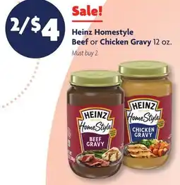 Family Dollar Heinz Homestyle Beef or Chicken Gravy offer