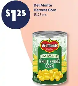 Family Dollar Del Monte Harvest Corn offer