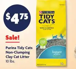 Family Dollar Purina Tidy Cats Non-Clumping Clay Cat Litter offer