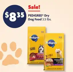 Family Dollar PEDIGREE Dry Dog Food offer