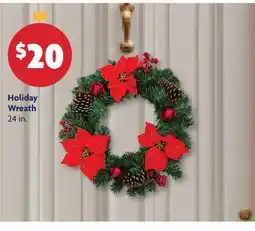 Family Dollar Holiday Wreath offer
