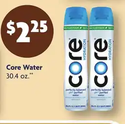 Family Dollar Core Water offer