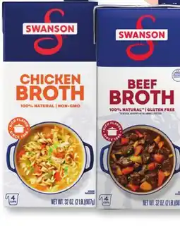 Family Dollar Swanson Beef or Chicken Broth offer