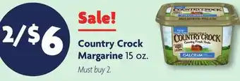 Family Dollar Country Crock Margarine offer