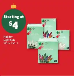 Family Dollar Holiday Light Sets offer