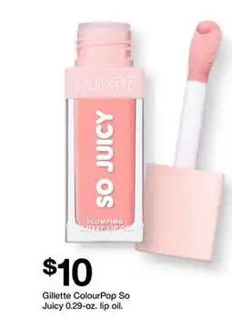 Target Gillette ColourPop So Juicy offer