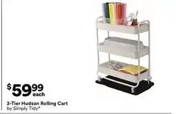 Michaels 3-Tier Hudson rolling cart by Simply Tidy offer