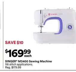 Michaels SINGer M3400 Sewing Machine offer