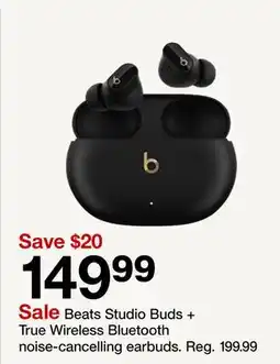 Target Beats Studio Buds + True Wireless Bluetooth noise-cancelling earbuds offer