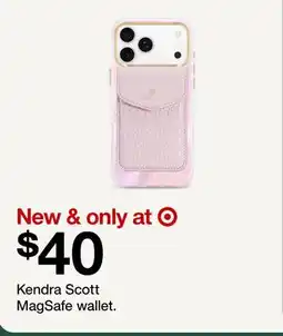 Target Kendra Scott MagSafe wallet offer