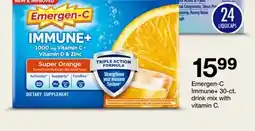 Target Emergen-C Immune + 30-ct. drink mix with vitamin C offer