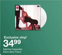 Target Sabrina Carpenter, Man's Best Friend offer
