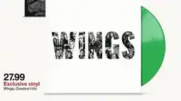 Target Exclusive vinyl Wings, Greatest Hits offer