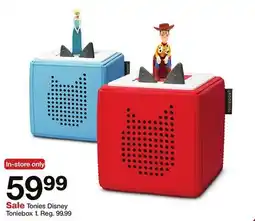 Target Tonies Disney Toniebox 1 offer