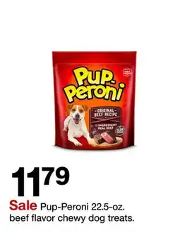 Target Pup-Peroni 22.5 - oz. beef flavor chewy dog treats offer