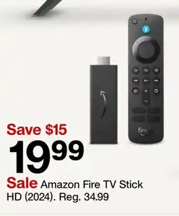 Target Amazon Fire TV Stick HD offer
