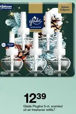 Target Glade PlugIns 5-ct. scented oil air freshener refills.† offer