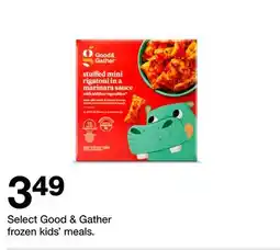Target Good & Gather frozen kids' meals offer