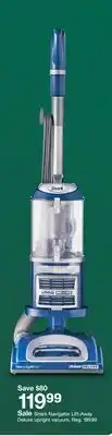 Target Shark Navigator Lift-Away Deluxe upright vacuum offer