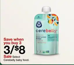 Target Cerebelly baby food offer