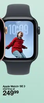 Target Apple Watch SE 3 offer