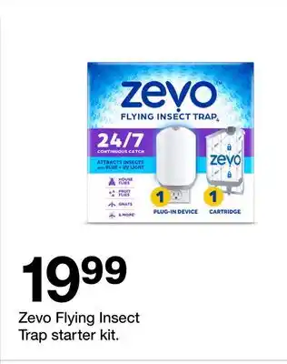 Target Zevo Flying Insect Trap starter kit offer