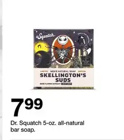 Target Dr. Squatch 5-oz. all - natural bar soap offer