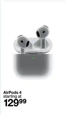 Target AirPods 4 offer