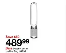 Target Dyson Cool air purifier offer