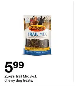 Target Zuke's Trail Mix 8-ct. chewy dog treats offer