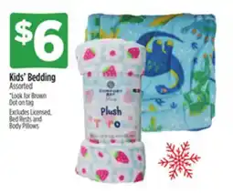 Dollar General Kids' Bedding offer