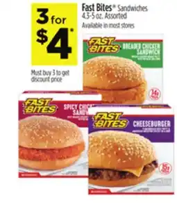 Dollar General Fast Bites Sandwiches offer