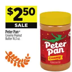 Dollar General Peter Pan Creamy Peanut Butter offer