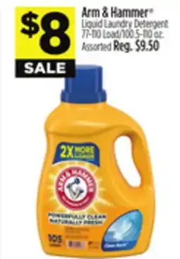 Dollar General Arm & Hammer Liquid Laundry Detergent offer