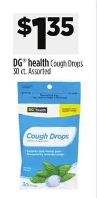 Dollar General DG health Cough Drops offer