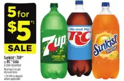 Dollar General Sunkist , 7UP or RC Cola offer
