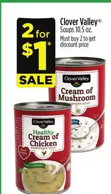 Dollar General Clover Valley Soups offer