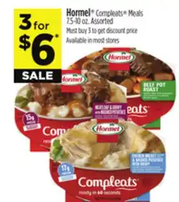 Dollar General Hormel Compleats Meals offer