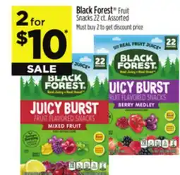 Dollar General Black Forest Fruit Snacks offer